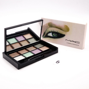 MAC 8 WARM EYESHADOW - №6, тени для век 8 цветов 16.8 г