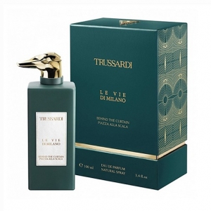 TRUSSARDI LE VIE DI MILANO BEHIND THE CURTAIN PIAZZA ALLA SCALA, парфюмерная вода унисекс 100 мл