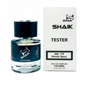 SHAIK TESTER REF: 179 (BVLGARI LE GEMME TYGAR), тестер парфюмерной воды для мужчин 25 мл