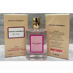 NARCISO RODRIGUEZ FOR HER, тестер-концентрат женский 100 мл