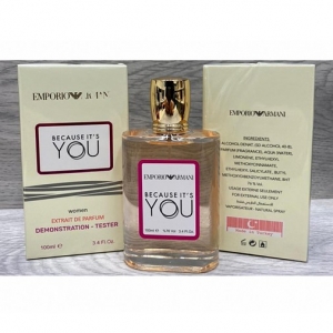 GIORGIO ARMANI EMPORIO ARMANI BECAUSE IT'S YOU, тестер-концентрат женский 100 мл