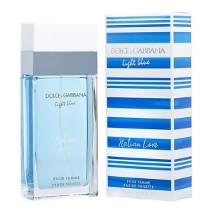 DOLCE & GABBANA LIGHT BLUE ITALIAN LOVE, туалетная вода для женщин 100 мл