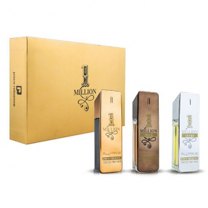 PACO RABANNE 1 MILLION 3*30 мл, парфюмерный набор для мужчин 3 в 1
