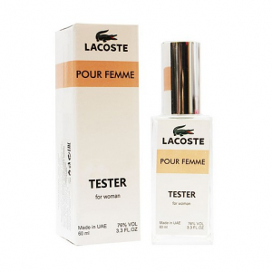 LACOSTE POUR FEMME, тестер для женщин 60 мл (производство ОАЭ)