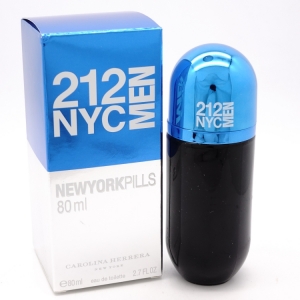 CAROLINA HERRERA 212 NYC MEN PILLS, туалетная вода для мужчин 80 мл
