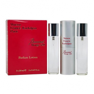 MAISON FRANCIS KURDJIAN BACCARAT ROUGE 540 EXTRAIT, дорожный набор унисекс 3*20 мл