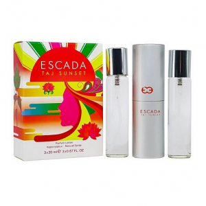 ESCADA TAJ SUNSET, женский дорожный набор 3*20 мл