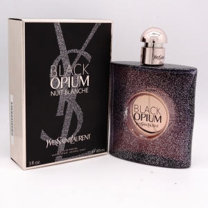 YVES SAINT LAURENT BLACK OPIUM NUIT BLANCHE, парфюмерная вода для женщин 100 мл