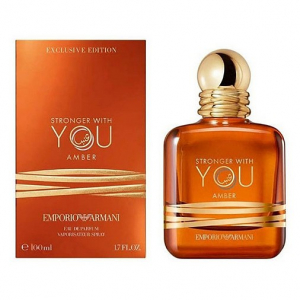 GIORGIO ARMANI EMPORIO ARMANI STRONGER WITH YOU AMBER, парфюмерная вода унисекс 100 мл (европейское качество)