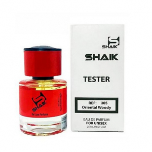 SHAIK TESTER REF: 305 (BYREDO BIBLIOTHEQUE), тестер парфюмерной воды унисекс 25 мл