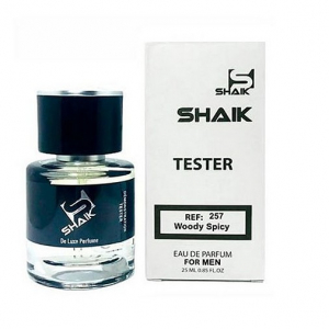 SHAIK TESTER REF: 257 (PACO RABANNE PURE XS), тестер парфюмерной воды для мужчин 25 мл