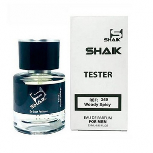 SHAIK TESTER REF: 249 (RASASI RAMZ AL RASASI 9325 POUR LUI ZEBRA), тестер парфюмерной воды для мужчин 25 мл