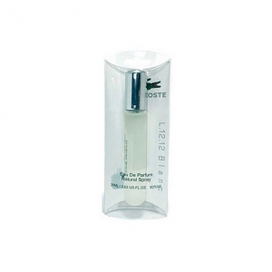 LACOSTE L.12.12 BLANC (WHITE), мужская парфюмерная спрей-ручка 20 мл