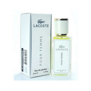 LACOSTE POUR FEMME, женская компактная парфюмерная вода 35 мл
