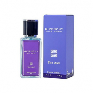 GIVENCHY POUR HOMME BLUE LABEL, мужская компактная парфюмерная вода 35 мл