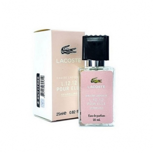 LACOSTE L.12.12 POUR ELLE SPARKLING, компактные женские духи 25 мл