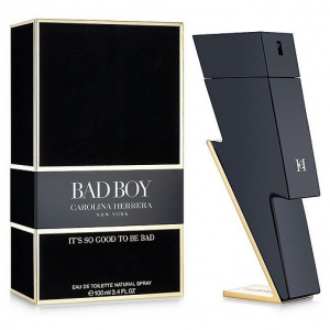 CAROLINA HERRERA BAD BOY, туалетная вода для мужчин 100 мл (европейское качество)