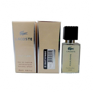 LACOSTE POUR FEMME, компактные женские духи 25 мл