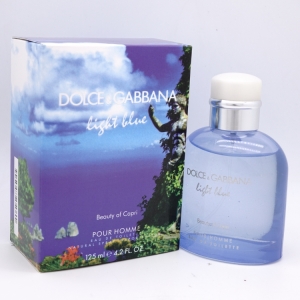 DOLCE & GABBANA LIGHT BLUE BEAUTY OF CAPRI, туалетная вода для мужчин 125 мл