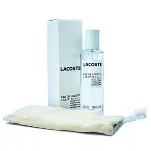 LACOSTE L.12.12 BLANC (WHITE), компактная мужская туалетная вода 50 мл