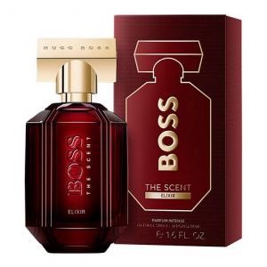 HUGO BOSS THE SCENT ELIXIR, интенсивная парфюмерная вода для женщин 100 мл (европейское качество)