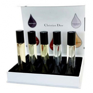 DIOR 5*20 мл, парфюмерный набор для мужчин 5 в 1
