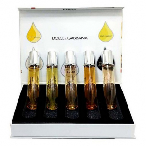 DOLCE & GABBANA THE ONE 5*20 мл, парфюмерный набор для женщин 5 в 1