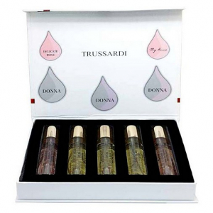TRUSSARDI 5*20 мл, парфюмерный набор для женщин 5 в 1