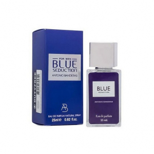 ANTONIO BANDERAS BLUE SEDUCTION, компактные мужские духи 25 мл