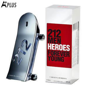 A-PLUS CAROLINA HERRERA 212 MEN HEROES FOREVER YOUNG, туалетная вода для мужчин 90 мл