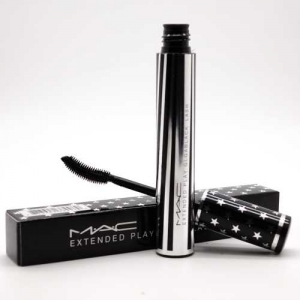 MAC EXTENDED PLAY GLGABLACK, тушь с силиконовой кисточкой 10 г (со звёздами)