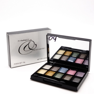 MAC MARCEL WANDERS - №4, тени для век 10 цветов 15 г