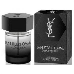 YVES SAINT LAURENT LA NUIT DE L'HOMME, туалетная вода для мужчин 100 мл