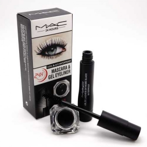 MAC 24 HOURS 2 IN 1, набор тушь + гелевая подводка 2 в 1