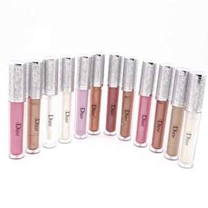 DIOR ROUGE PLASTIC GLOSS BRILLANCE LAQUEE - 12 штук, блеск для губ