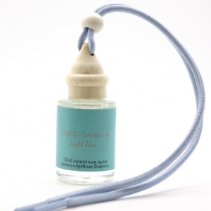 DOLCE & GABBANA LIGHT BLUE, ароматизатор в машину 12 мл