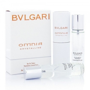 BVLGARI OMNIA CRYSTALLINE, женский дорожный набор 3*20 мл