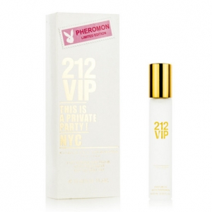 CAROLINA HERRERA 212 VIP, женские масляные духи с феромонами 10 мл