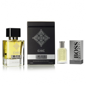 CHIC M-113 HUGO BOSS BOTTLED No 6, парфюмерная вода для мужчин 50 мл