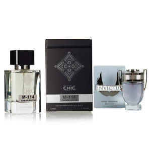 CHIC M-114 PACO RABANNE INVICTUS, парфюмерная вода для мужчин 50 мл
