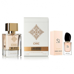CHIC W-313 GIORGIO ARMANI SI, парфюмерная вода для женщин 50 мл