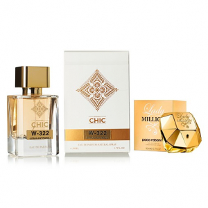 CHIC W-322 PACO RABANNE LADY MILLION, парфюмерная вода для женщин 50 мл
