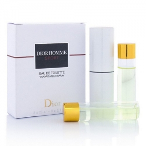 DIOR HOMME SPORT, мужской дорожный набор 3*20 мл