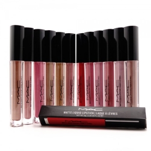 MAC MATTE LIQUID LIPSTICK LAQUE A LEVRES (A) - 12 штук, блеск для губ 8 г
