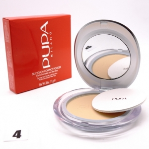 PUPA SILK TOUCH - №4, пудра компактная 11 г
