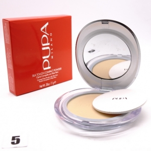 PUPA SILK TOUCH - №5, пудра компактная 11 г