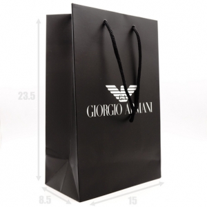 GIORGIO ARMANI, подарочный пакет (маленький 15*23.5*8.5)