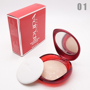 PUPA LUMINYS CIPRIA COTTA - №01, пудра запечёная