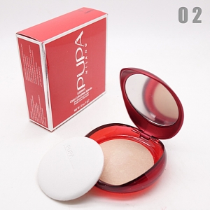 PUPA LUMINYS CIPRIA COTTA - №02, пудра запечёная
