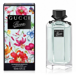 GUCCI FLORA BY GUCCI GLAMOROUS MAGNOLIA ANNIVERSARY EDITION, туалетная вода для женщин 100 мл